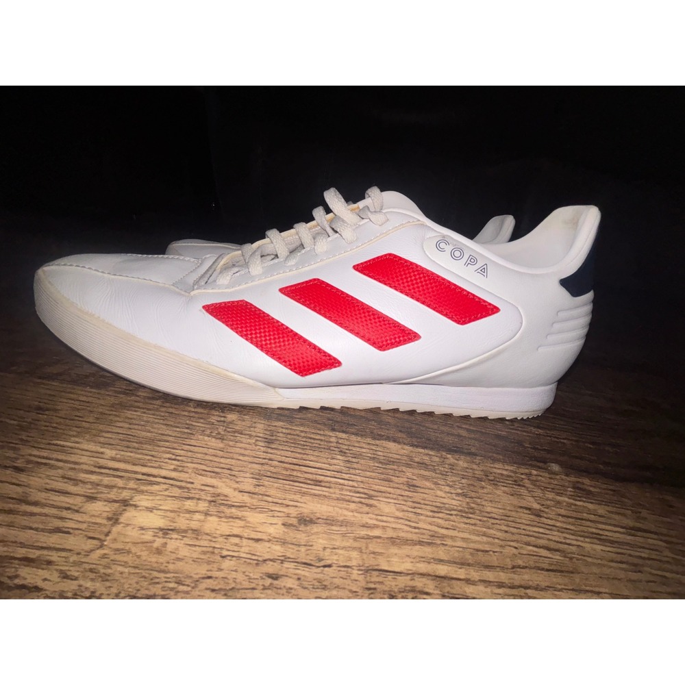 Adidas Copa Super White Red Navy Sneakers Mens 11 Low Top Shoes B37085
